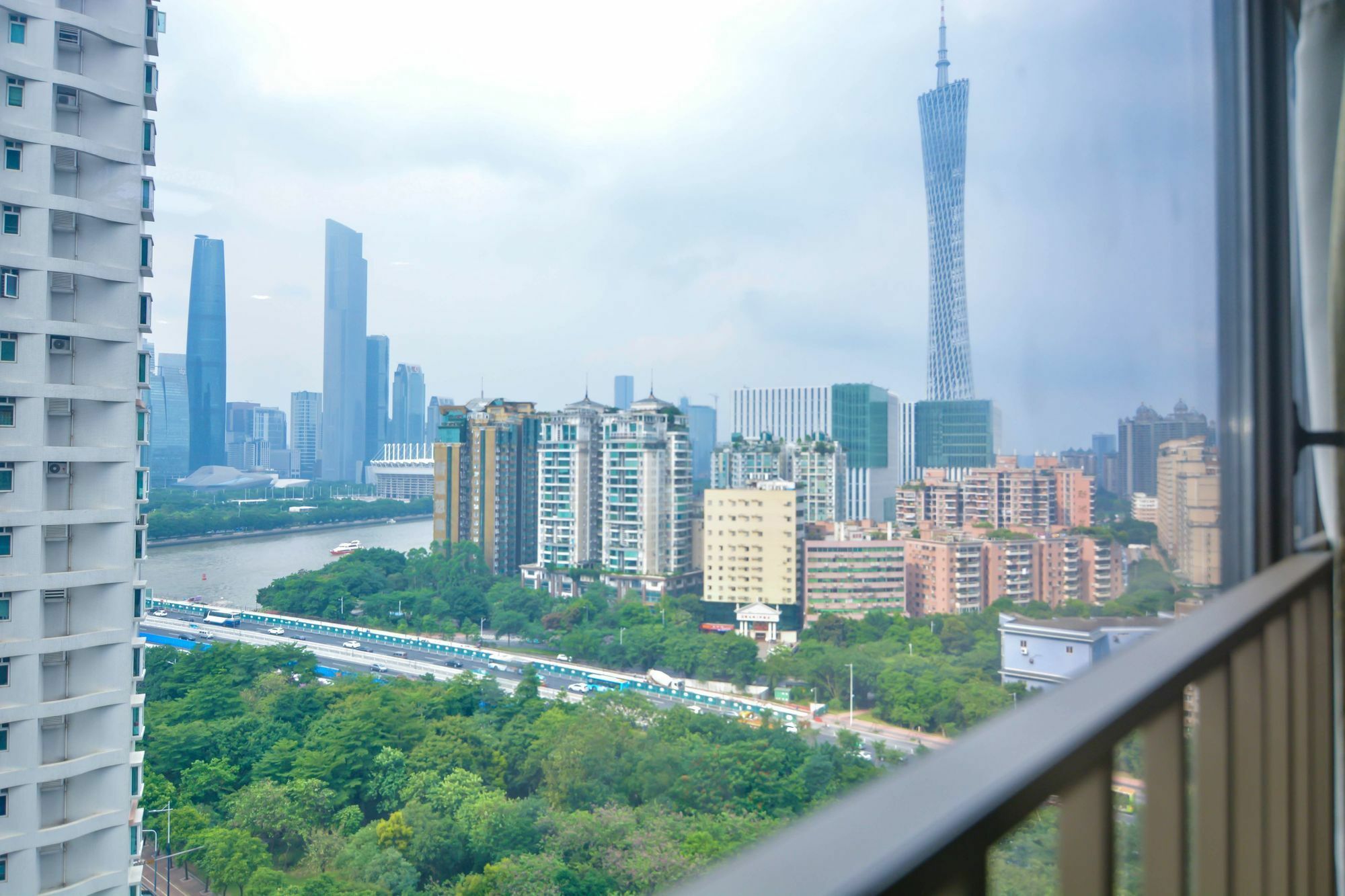Yumi Apartment Zhujiangxinan Canton Tower Branch Exterior foto